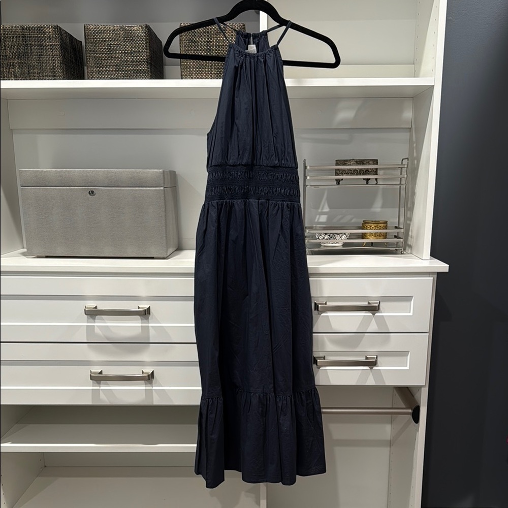 A New Day Blue Tiered Maxi Sundress